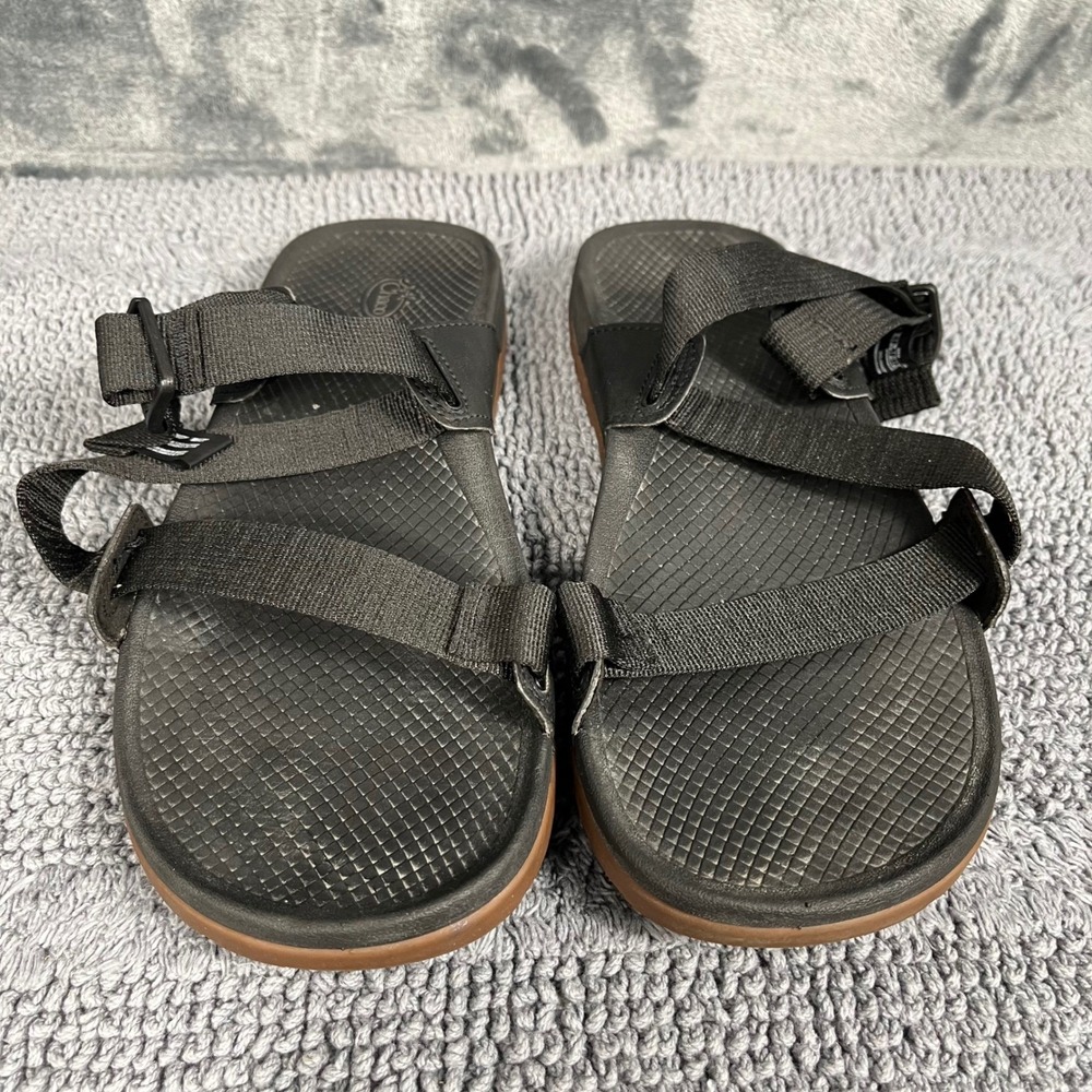 Chaco Lowdown Slide Black Mens Sandals JCH107123 Size 12